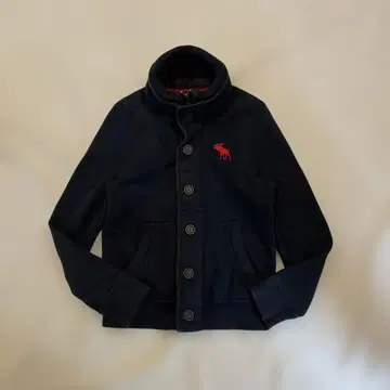 아바클로 더블 넥 지퍼 맨투맨 S 사이즈 안감 플리스