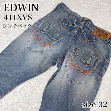 EDWIN 411XVS EXCLUSIVE VINTAGE 신치 벨트 32