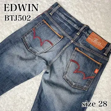 EDWIN BTJ502 블루 트립 사이즈 28