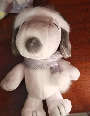 USJ 스누피 2025 크리스마스 봉제 인형 키체인 PEANUT