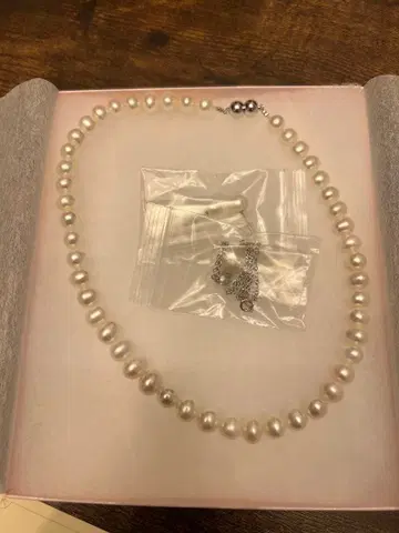 [ 새상품 미사용, 감정서 포함 ] 채미 연꽃 나비 진주 3종 세트