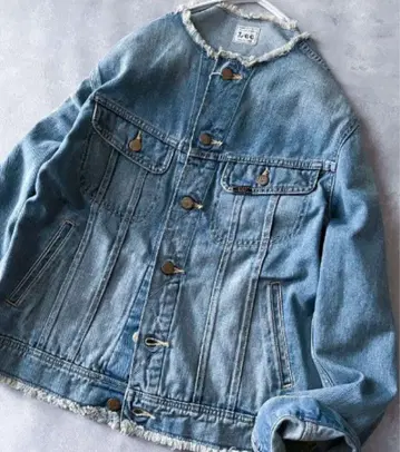 2일간 한정!! 택 포함 미사용 새상품 리 Lee 데님 자켓 L 사이즈