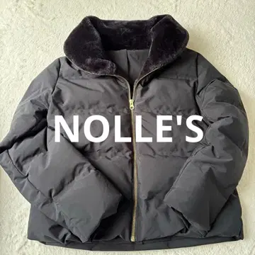 새상품급 노리즈 퍼 블랙 다운 자켓 M