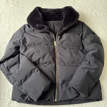 새상품급 노리즈 퍼 블랙 다운 자켓 M