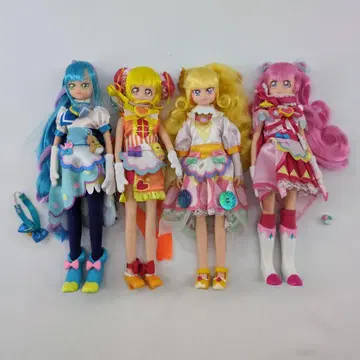 프리큐어 스타일 딜리셔스 파티 프리큐어 인형 4체 세트