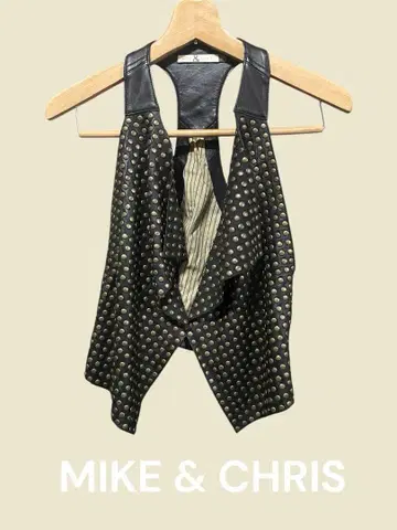 Used, MIKE & CHRIS 가죽 스터드 베스트