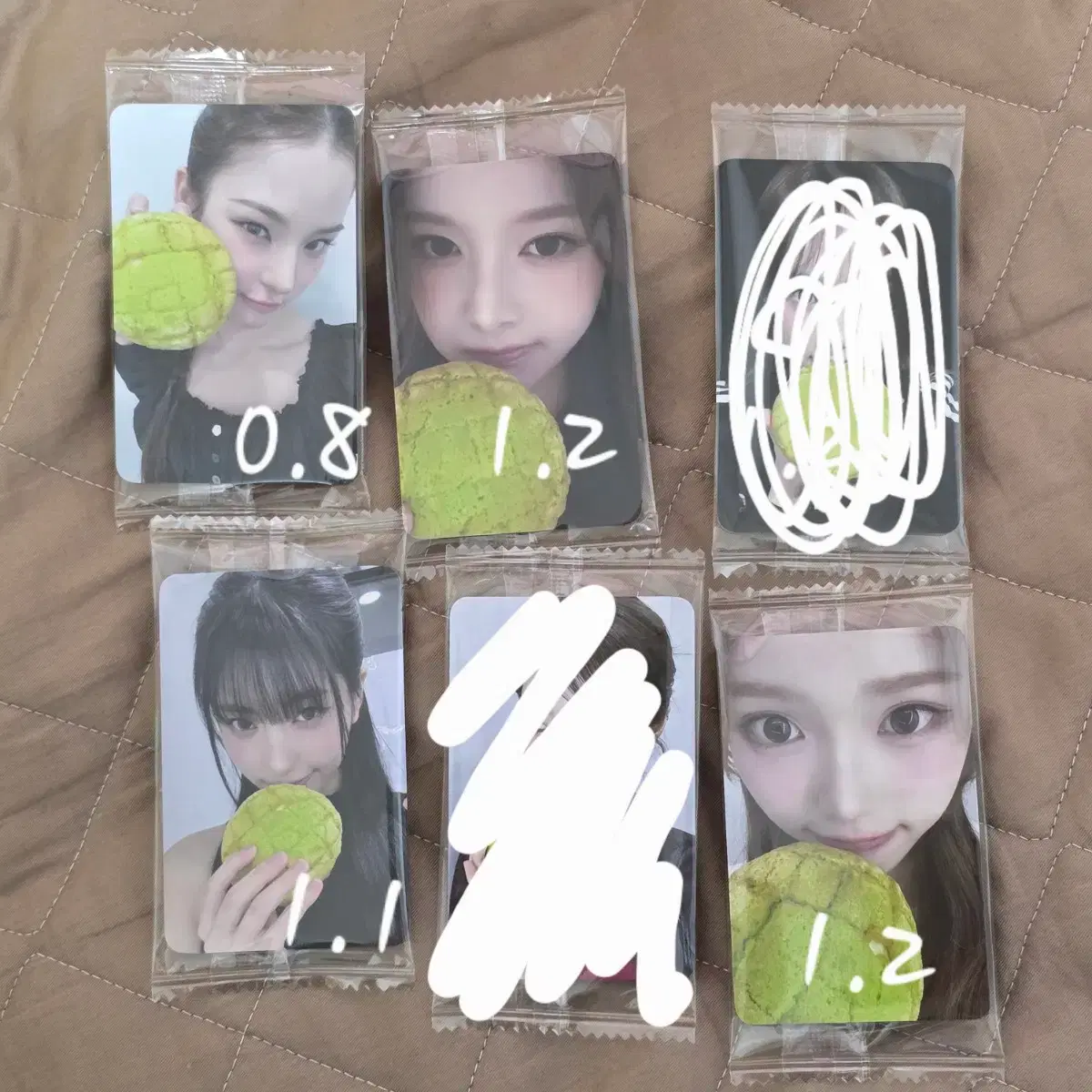 Izna Mamma Mia Nemo Album Melon Bread unreleased photocard