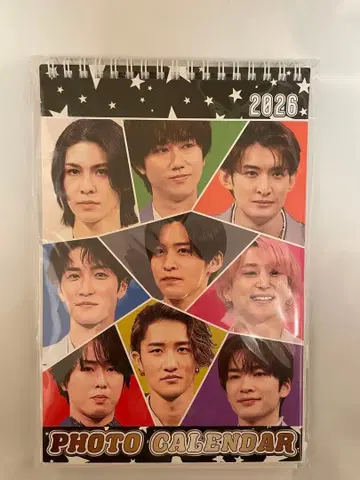 SnowMan 2026년 사진 달력