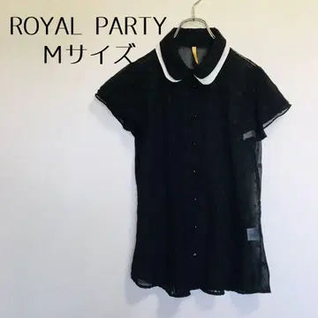 [ Royal party 로얄 파티 ] 시어 블라우스 프렌치 슬리브