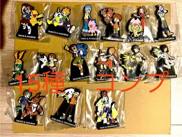 제일복권 디지몬 빛과 어둠의 충돌 G상 러버 스탠드 15종 풀컴프