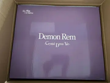 [미사용 새상품] 리제로 렘 귀렘 피규어 크리스탈 드레스 버전