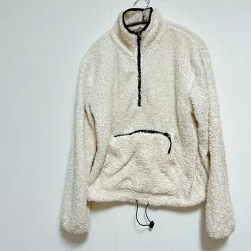 크림색 플리스 자켓 S/CH 여성용 남성용 보아