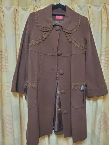 소공녀 코트 브라운 BABY 베이비더스타즈 샤인브라이트