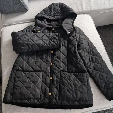 트래디셔널 웨더웨어 퀼팅 후드 자켓 36