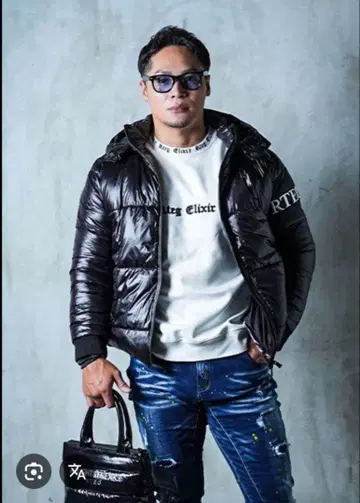 [ RTEG ] 완판템 아담스 저글러 다운 자켓 블랙