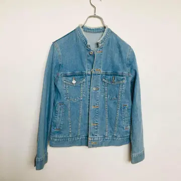 [ 로페피크닉 ] G 데님 옅은 파랑 면 사이즈 38 노카라