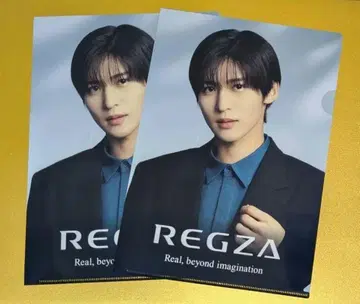 REGZA 클리어 파일 메구로 렌 2장 세트