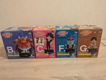 드래곤볼 어셈블 피규어 4개 세트