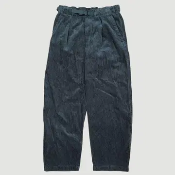 UNIQLO U 코듀로이 턱 와이드 팬츠 브라운 M 사이즈