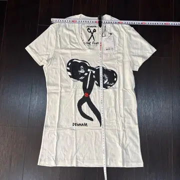 DENHAM 스네이크 프린트 T셔츠 XXS