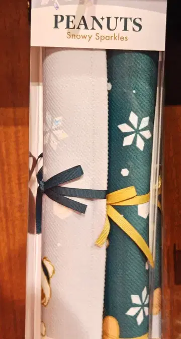 USJ 스누피 2025 크리스마스 런천매트 2개 세트