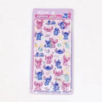 디즈니 봉봉 드롭 씰 스티치 스크램프 엔젤