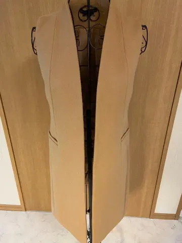 당일 발송*베이지 롱 베스트 앨리스앤올리비아