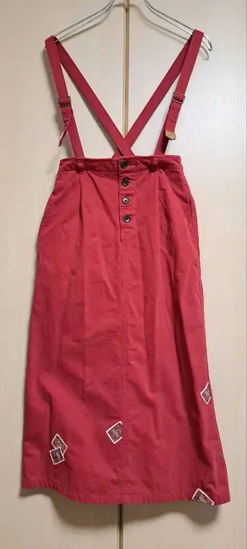 A.O. 아츠키 오오니시 빨간색 롱 스커트