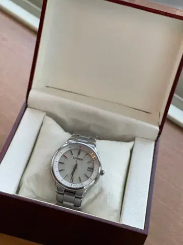 시티즌 에코 드라이브 티타늄 손목시계 H110-018360