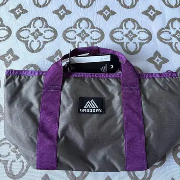 GREGORY 토트백 그레이/퍼플
