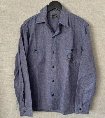 TENDERLOIN 텐더 로인 샴브레이 워크 셔츠