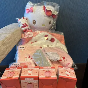 헬로키티 제일복권 봉제 인형 잡화 세트