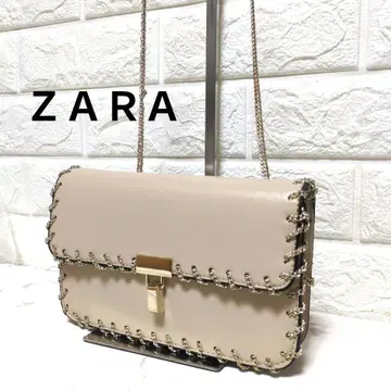 ZARA 베이지 클래식 파티 백