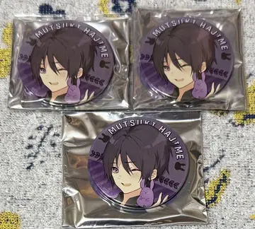 츠키우타. 애니카페 오테츠다이 하지 캔뱃지 세트