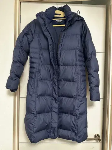 patagonia 네이비 다운 롱 코트 L 사이즈