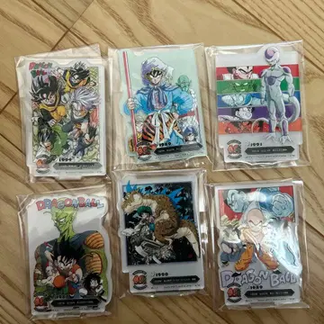 제일복권 드래곤볼 40주년 기념 아크릴 스탠드 세트