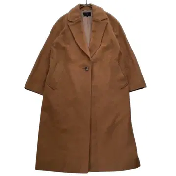 23구 울 캐시미어 혼방 롱 코트 카멜 38 사이즈 온워드 카시야마