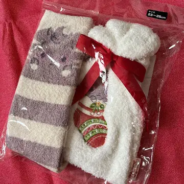 냐스퍼 복슬복슬 미들 양말 & 복조리 23-25cm 포켓몬 센터 오리지널