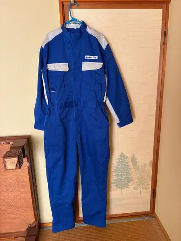 KOMATSU 3L 파랑 작업복 거의 새상품