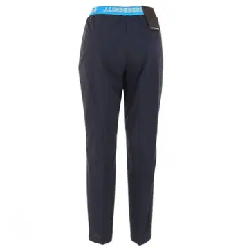 J.LINDEBERG 여성용 골프웨어 허리 로고 팬츠 블랙