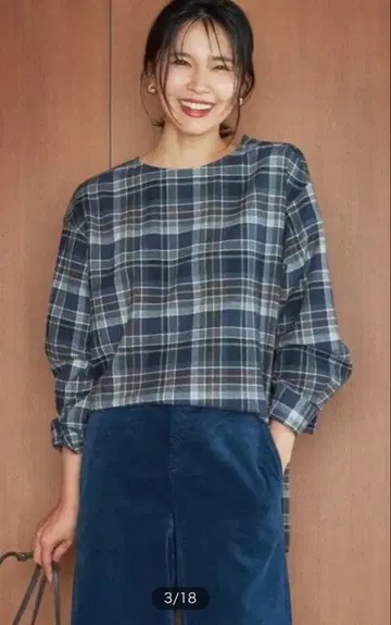 23구 CANCLINI 멜톤 체크 셔츠 완판템 블루! 컨디션 최상!