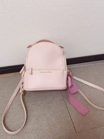 Maison de FLEUR 핑크 백팩 M 사이즈
