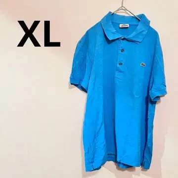 LACOSTE 라코스테 [XL] 터콰이즈 블루 피케 셔츠 새상품급