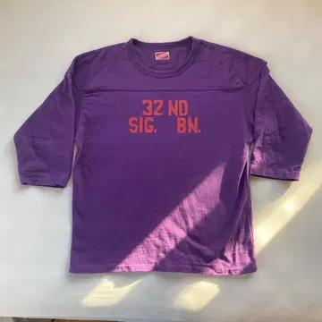 리얼맥코이 칠부 긴팔 티셔츠 FOOTBALL TEE