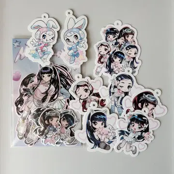 newjeans 스티커 북마크 세트