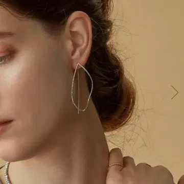 agete SILVER SPOON 실버 귀걸이