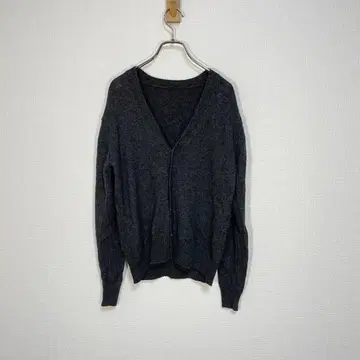 [ 무인양품 ] 여성용 긴팔 가디건 S 사이즈 다크 그레이