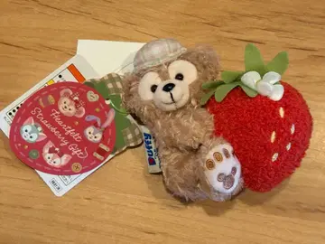 하트 펠트 스트로베리 기프트 봉제 인형 참 더피