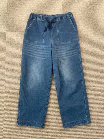 하그유 선택 가능한 안감 데님 워시 블루 속기모 L 데님 팬츠