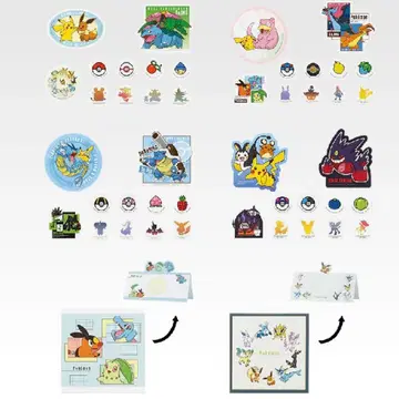 제일복권 2025 포켓몬 컬렉션 복권 H상 (전 6종)